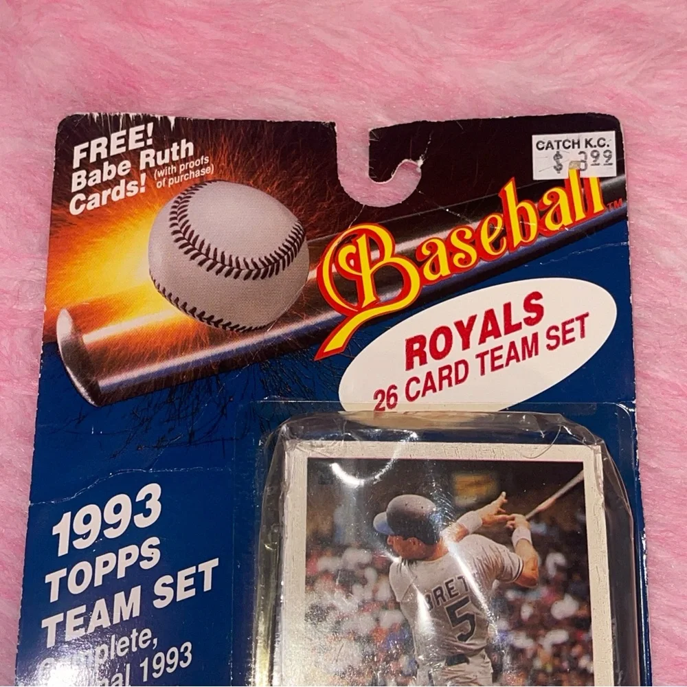 VTG 1993 Topps team set baseball trading cards royals babe Ruth MLB Kansas city - Picture 4 of 6
